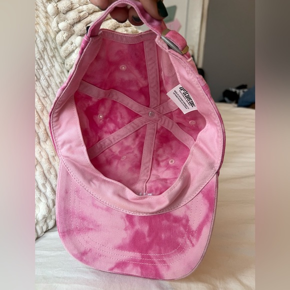 Victoria Secret PINK Tie Dye Baseball Hat Set Size O/S - Picture 7 of 7